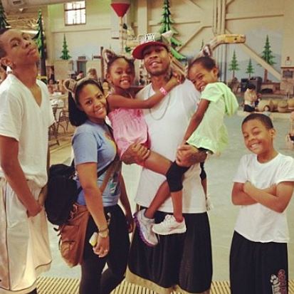 Tawanna Turner ex-husband Allen Iverson with his five children